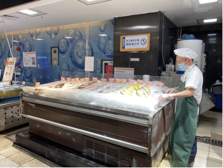 深圳商超疫情防控升级 进口冻肉水产品核酸检测全覆盖，水产品冷冻加工安全有保障